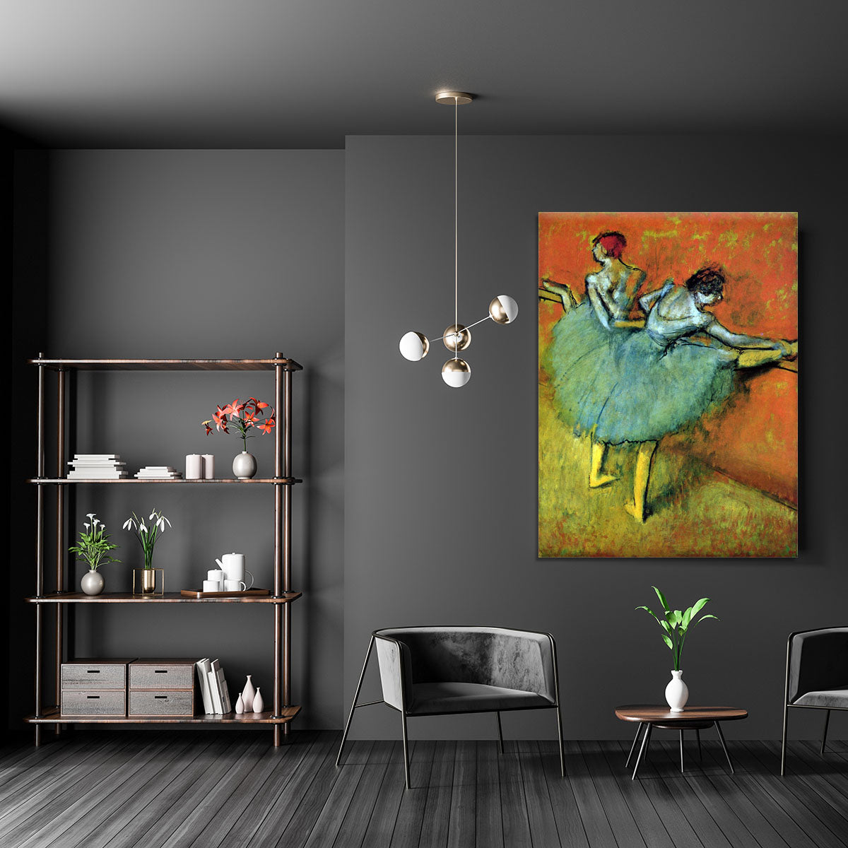 Dancers at the bar 1 by Degas Canvas Print or Poster - Canvas Art Rocks - 5