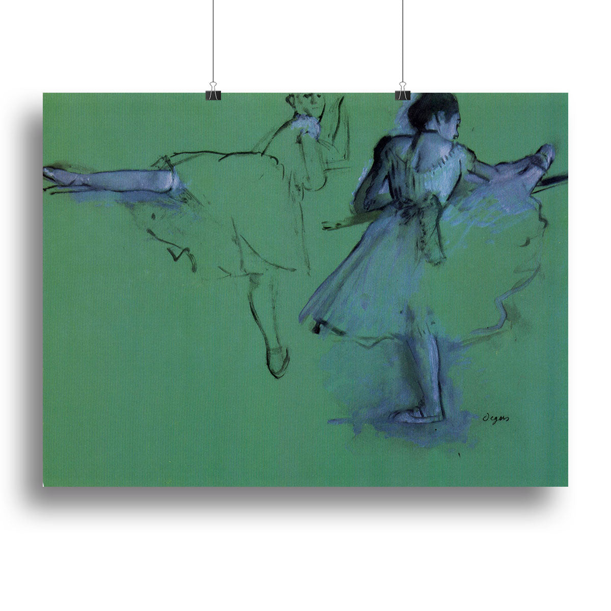 Dancers at the bar 2 by Degas Canvas Print or Poster - Canvas Art Rocks - 2