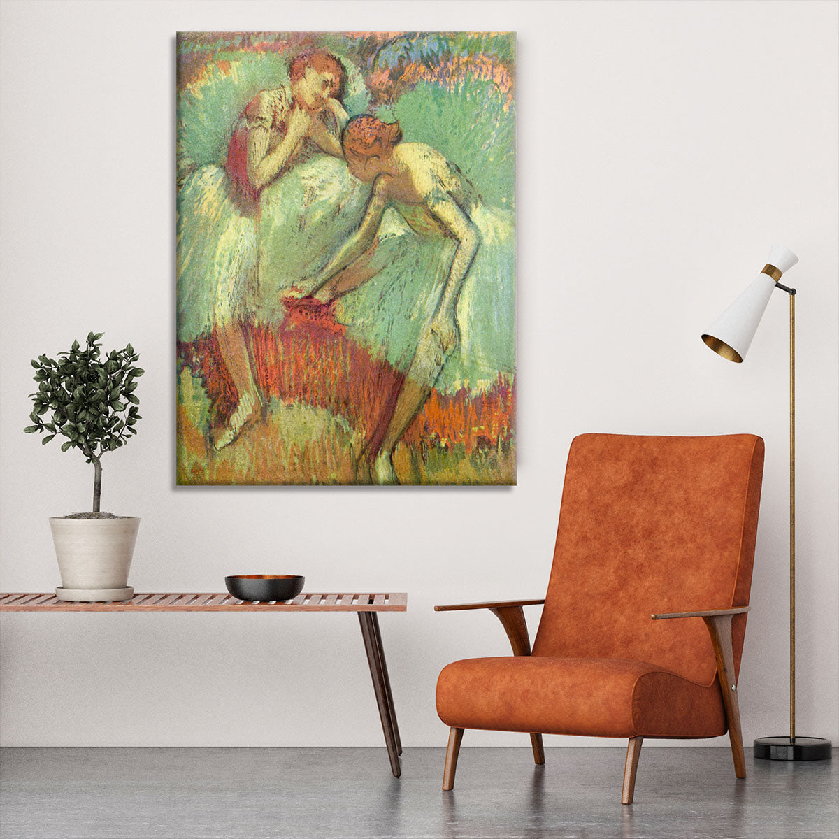 Dancers in green by Degas Canvas Print or Poster - Canvas Art Rocks - 6