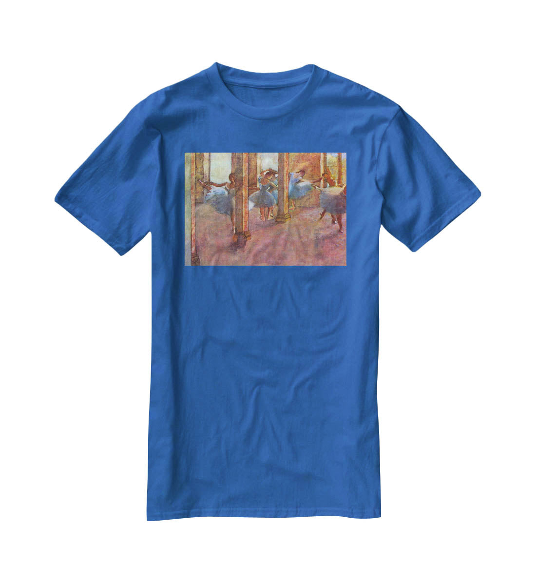 Dancers in the Foyer by Degas T-Shirt - Canvas Art Rocks - 2