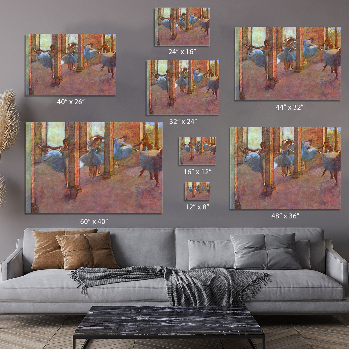 Dancers in the Foyer by Degas Canvas Print or Poster - Canvas Art Rocks - 7