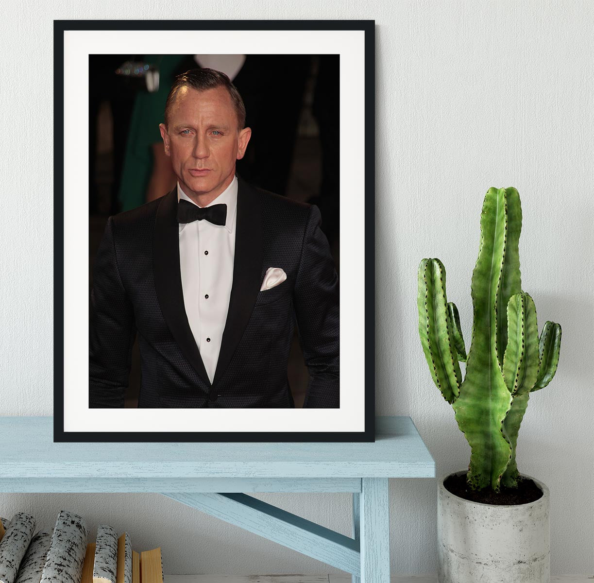 Daniel Craig James Bond Framed Print - Canvas Art Rocks - 1