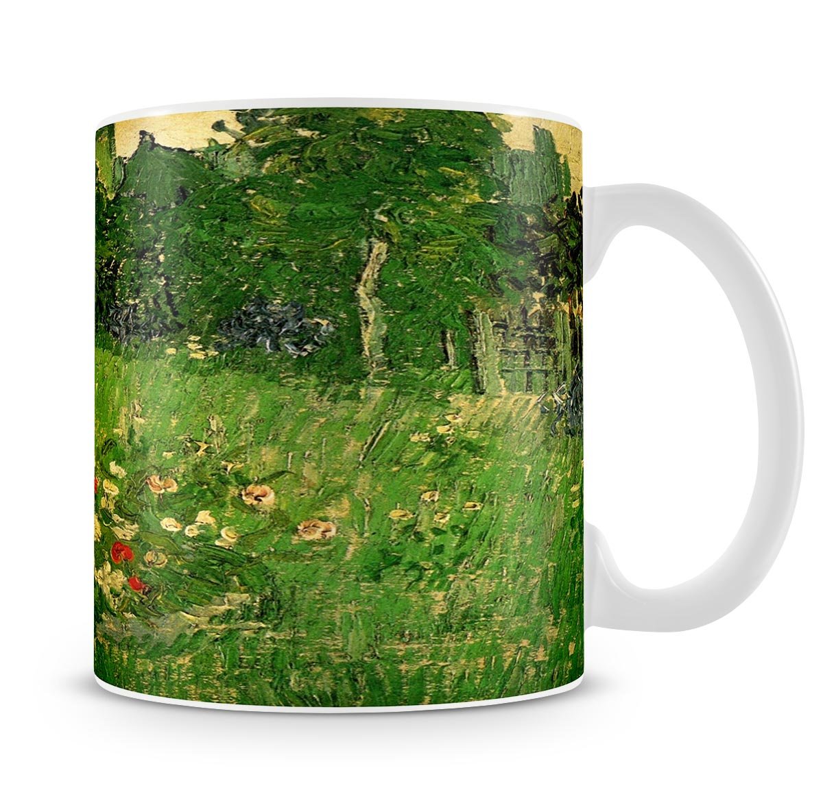 Daubigny's Garden by Van Gogh Mug - Canvas Art Rocks - 4