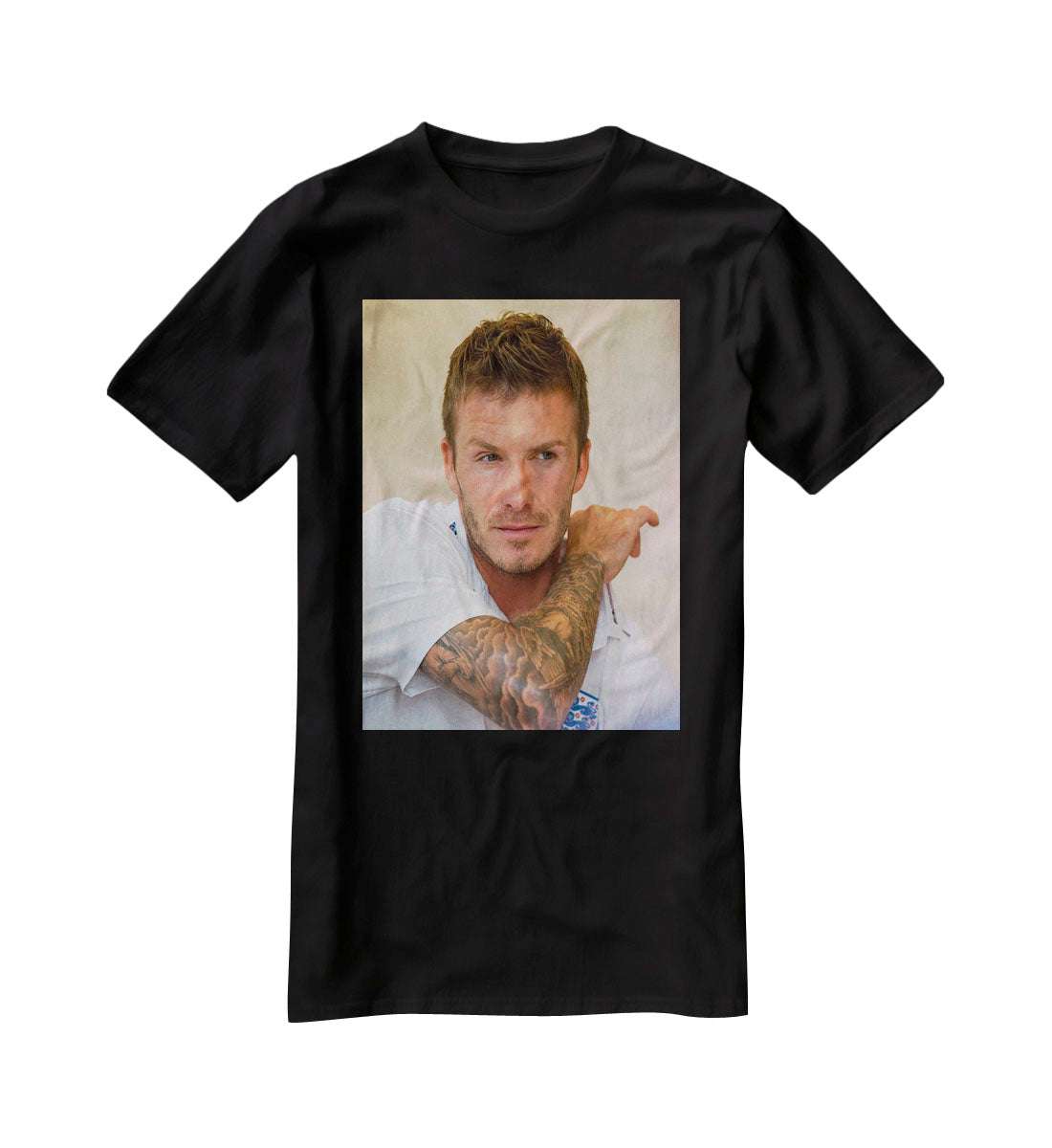 David Beckham T-Shirt - Canvas Art Rocks - 1