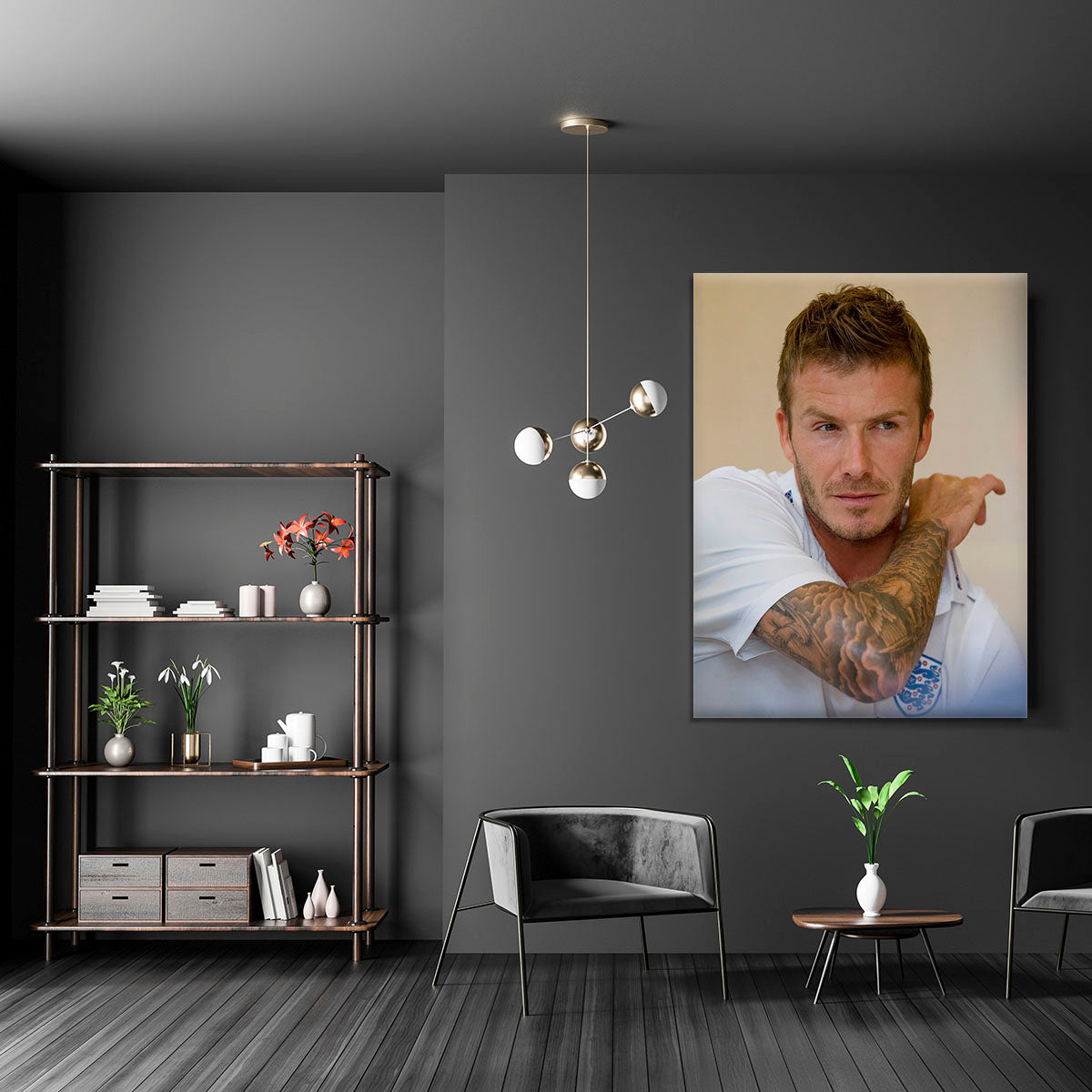 David Beckham Canvas Print or Poster - Canvas Art Rocks - 5