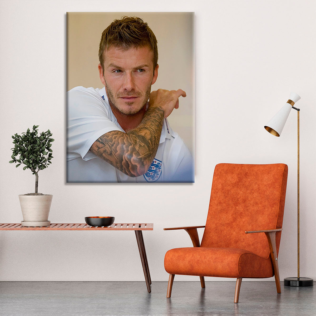 David Beckham Canvas Print or Poster - Canvas Art Rocks - 6