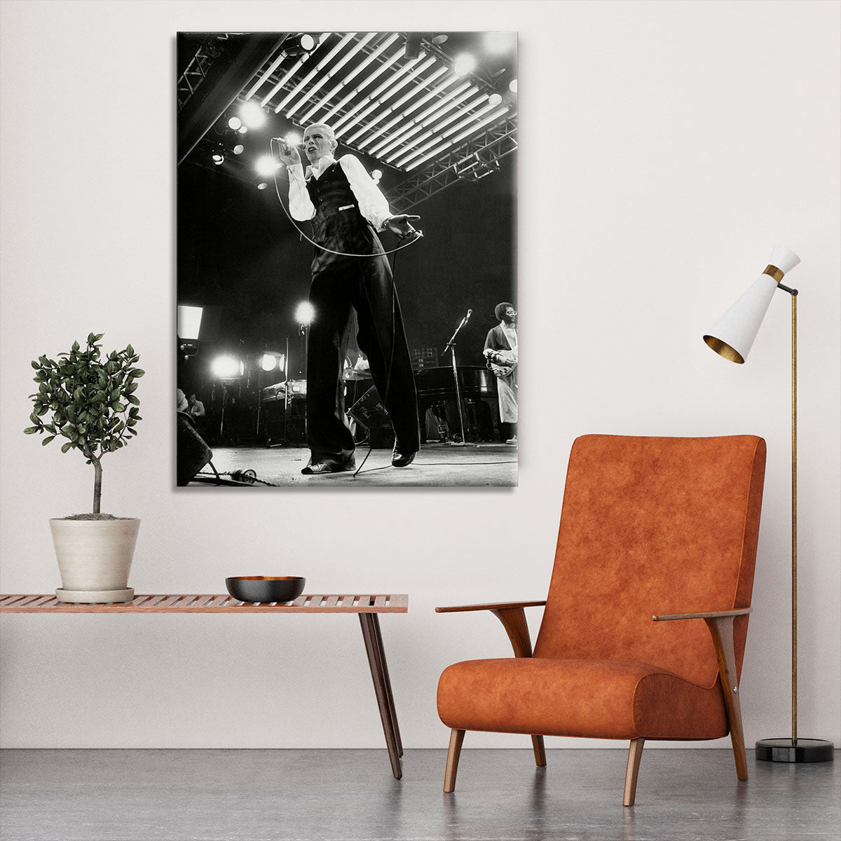 David Bowie at Wembley Canvas Print or Poster - Canvas Art Rocks - 6