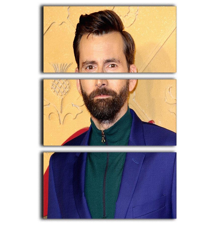 David Tennant at Mary Queen of Scots premiere 3 Split Panel Canvas Print - Canvas Art Rocks - 1