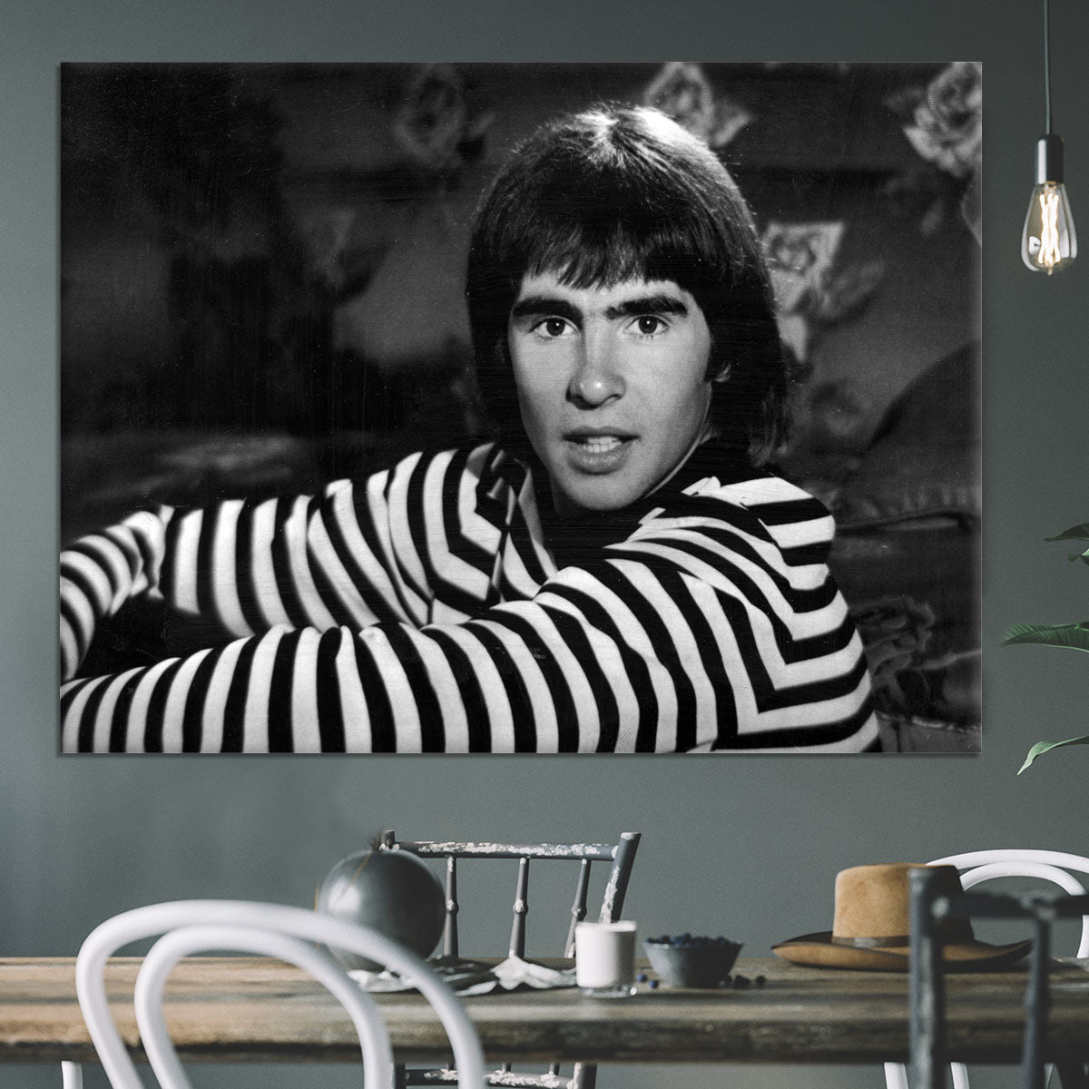 Davy Jones of the Monkees Canvas Print or Poster - Canvas Art Rocks - 3