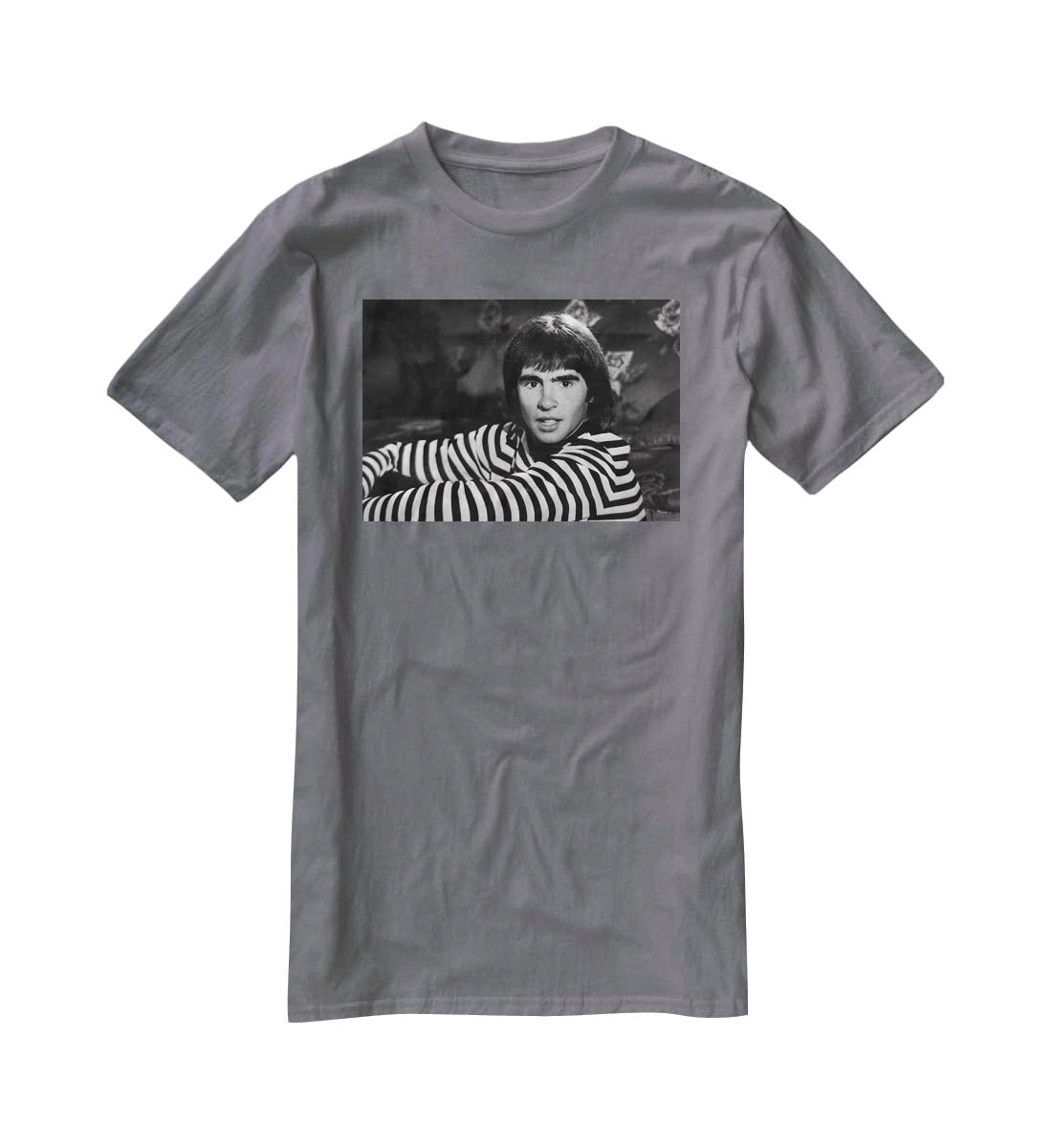 Davy Jones of the Monkees T-Shirt - Canvas Art Rocks - 3