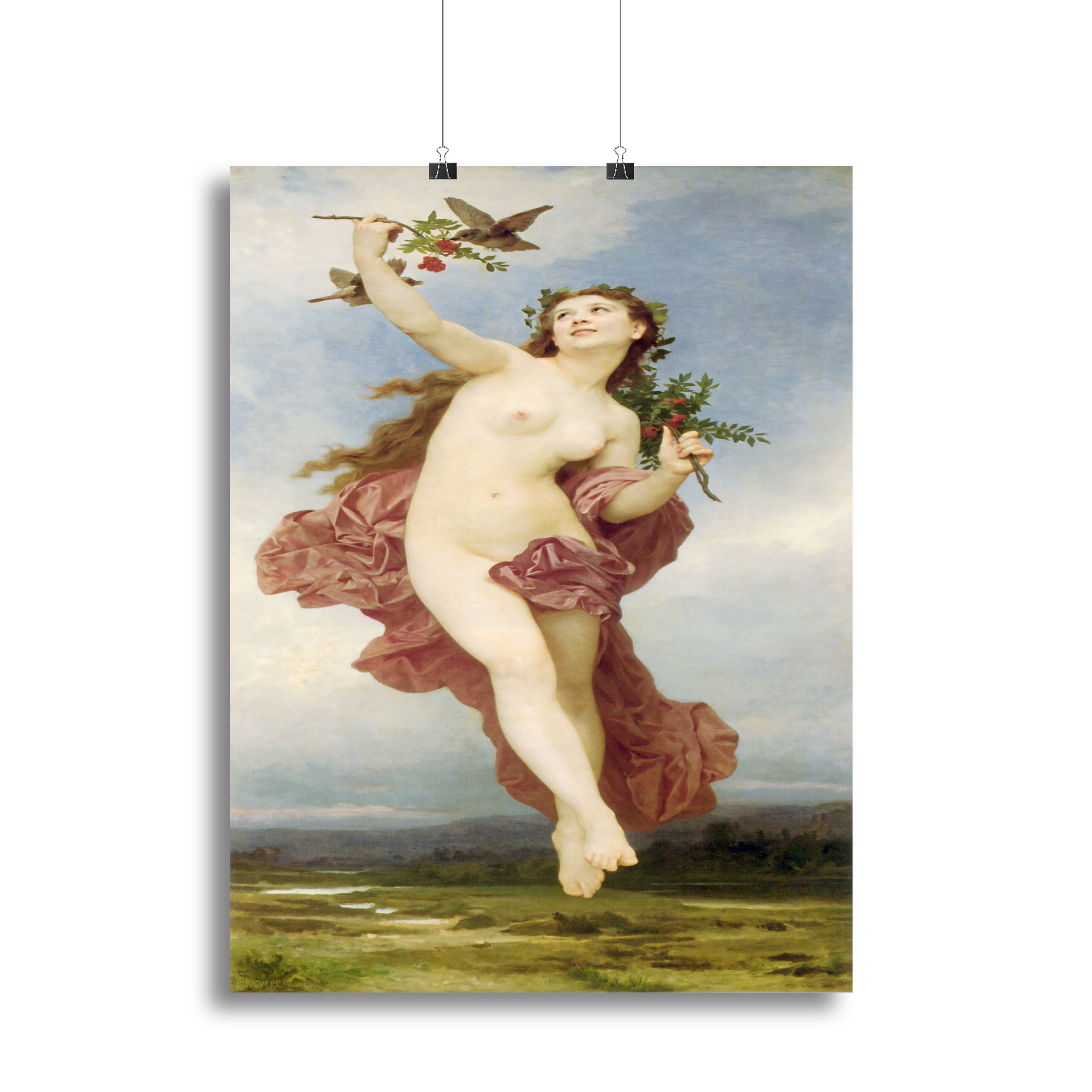 Day By Bouguereau Canvas Print or Poster - Canvas Art Rocks - 2