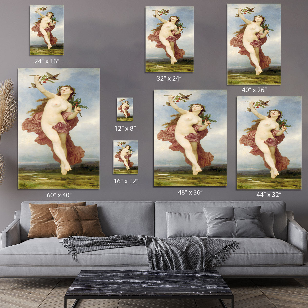 Day By Bouguereau Canvas Print or Poster - Canvas Art Rocks - 7