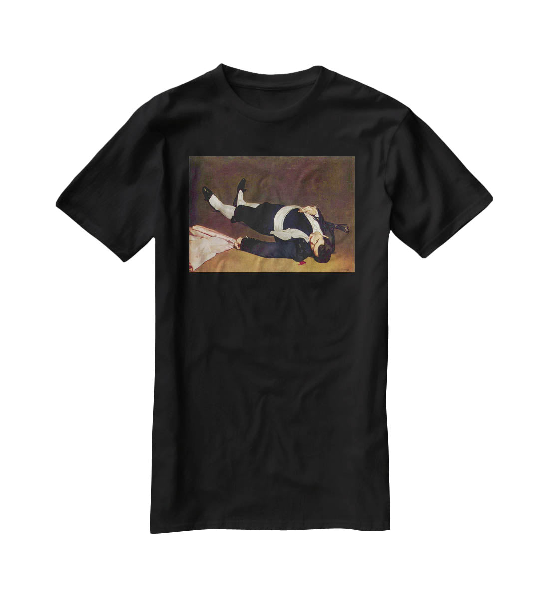 Dead Torero by Manet T-Shirt - Canvas Art Rocks - 1