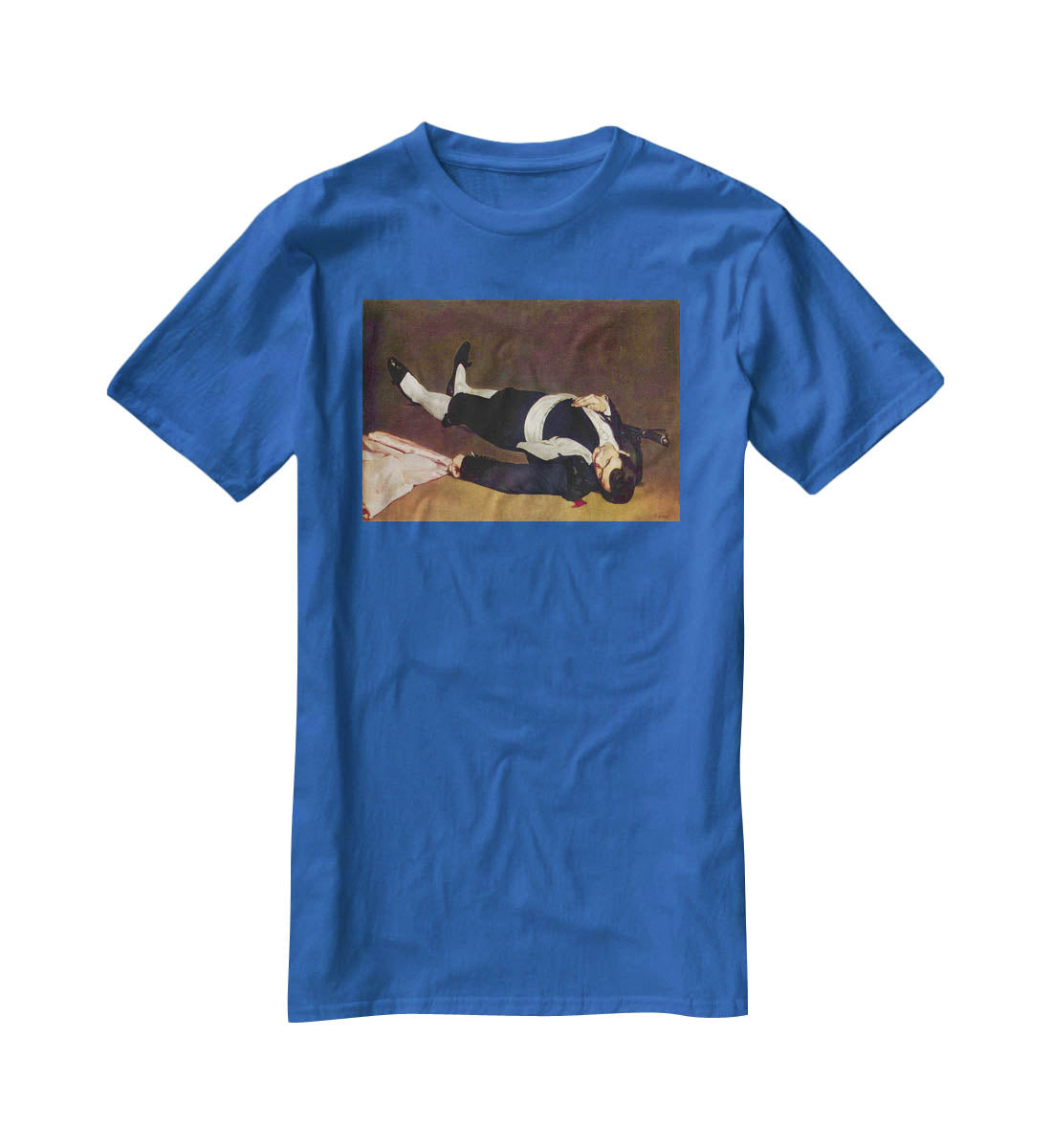 Dead Torero by Manet T-Shirt - Canvas Art Rocks - 2