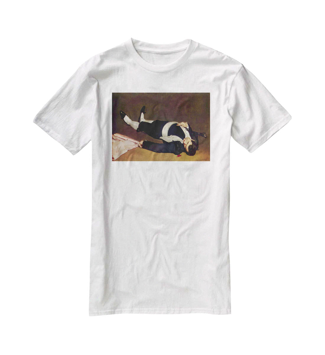 Dead Torero by Manet T-Shirt - Canvas Art Rocks - 5