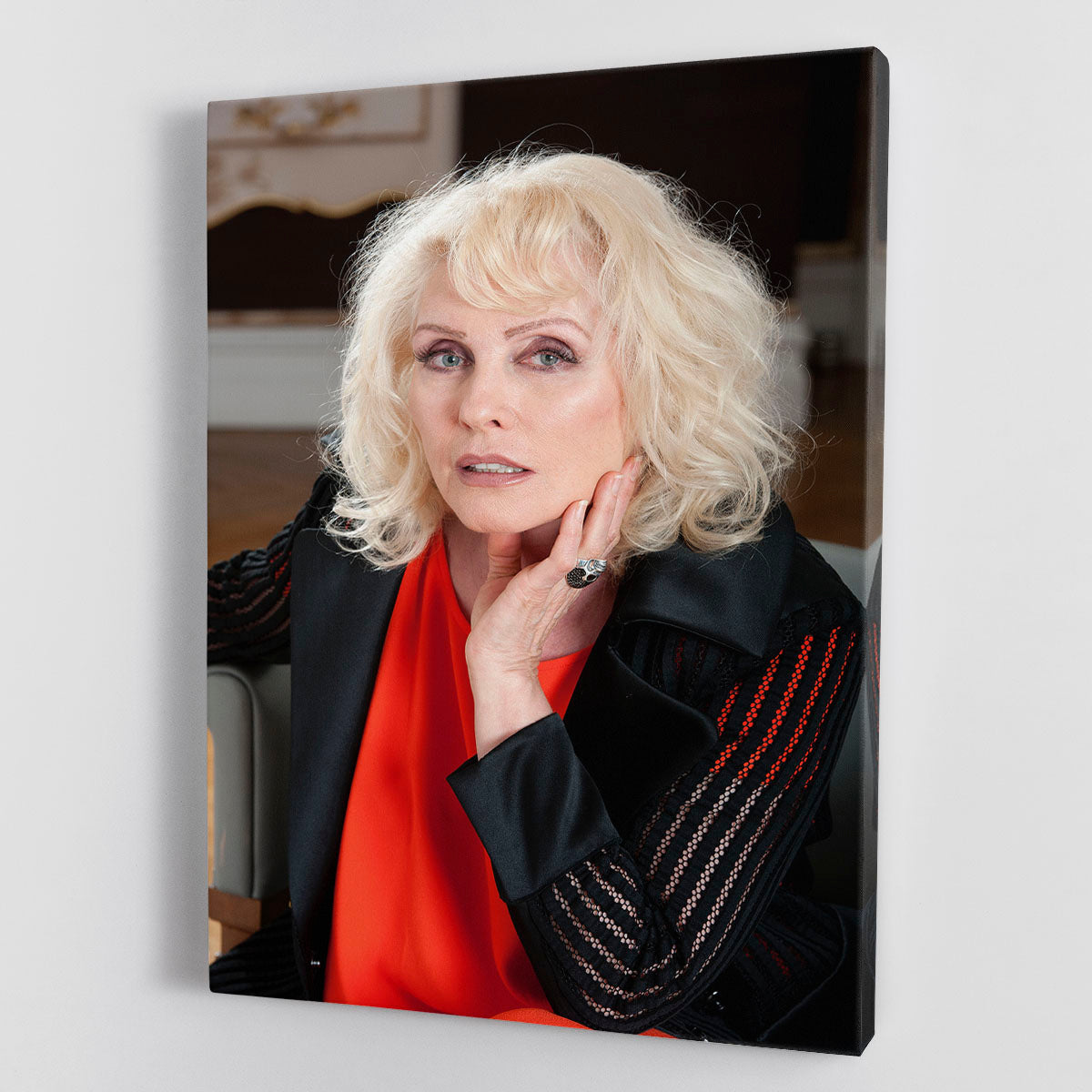 Debbie Harry in 2014 Canvas Print or Poster - Canvas Art Rocks - 1