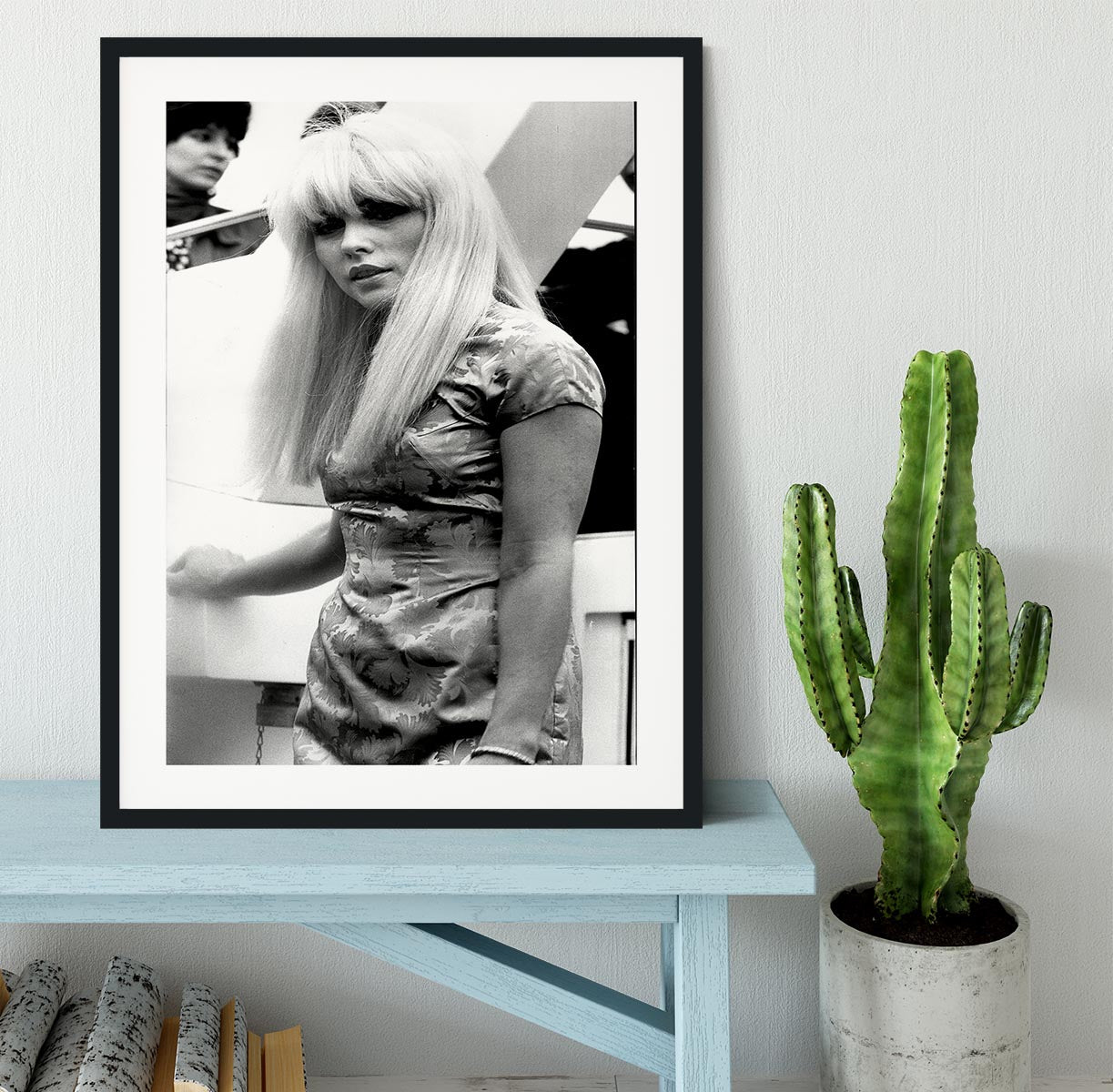 Debbie Harry of Blondie Framed Print - Canvas Art Rocks - 1