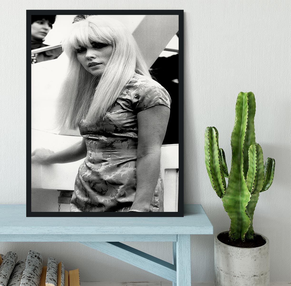 Debbie Harry of Blondie Framed Print - Canvas Art Rocks - 2