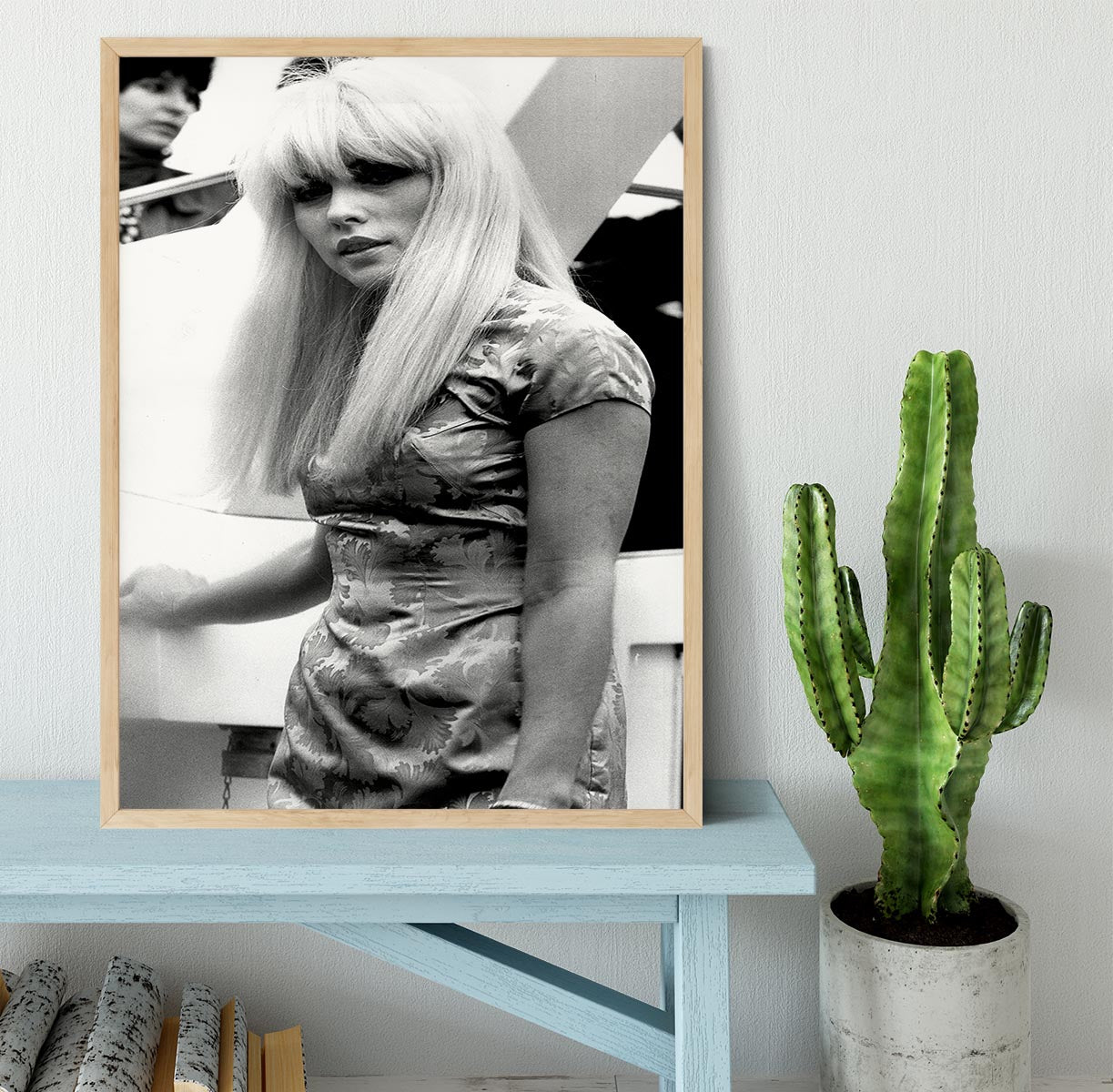 Debbie Harry of Blondie Framed Print - Canvas Art Rocks - 4
