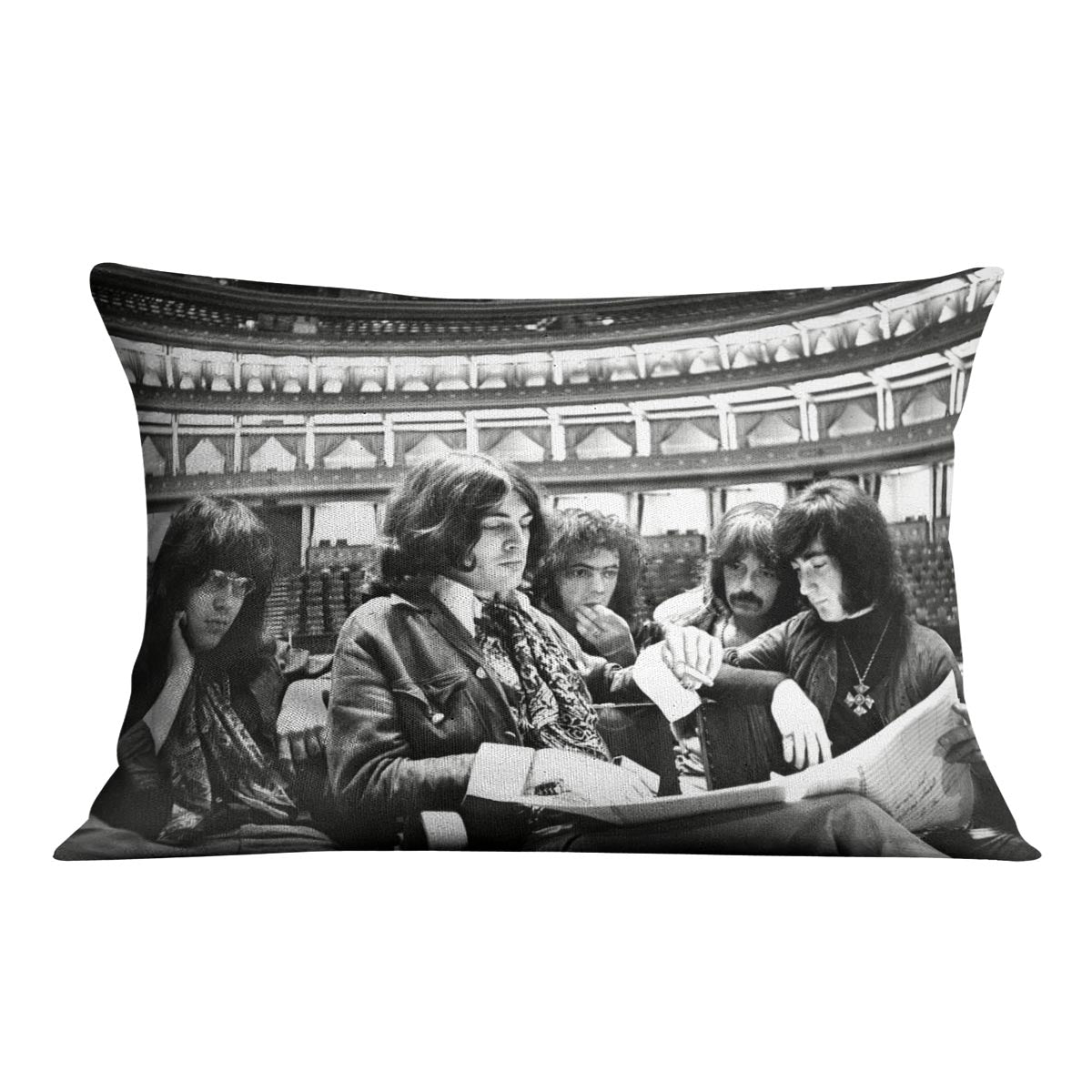 Deep Purple go classical Cushion