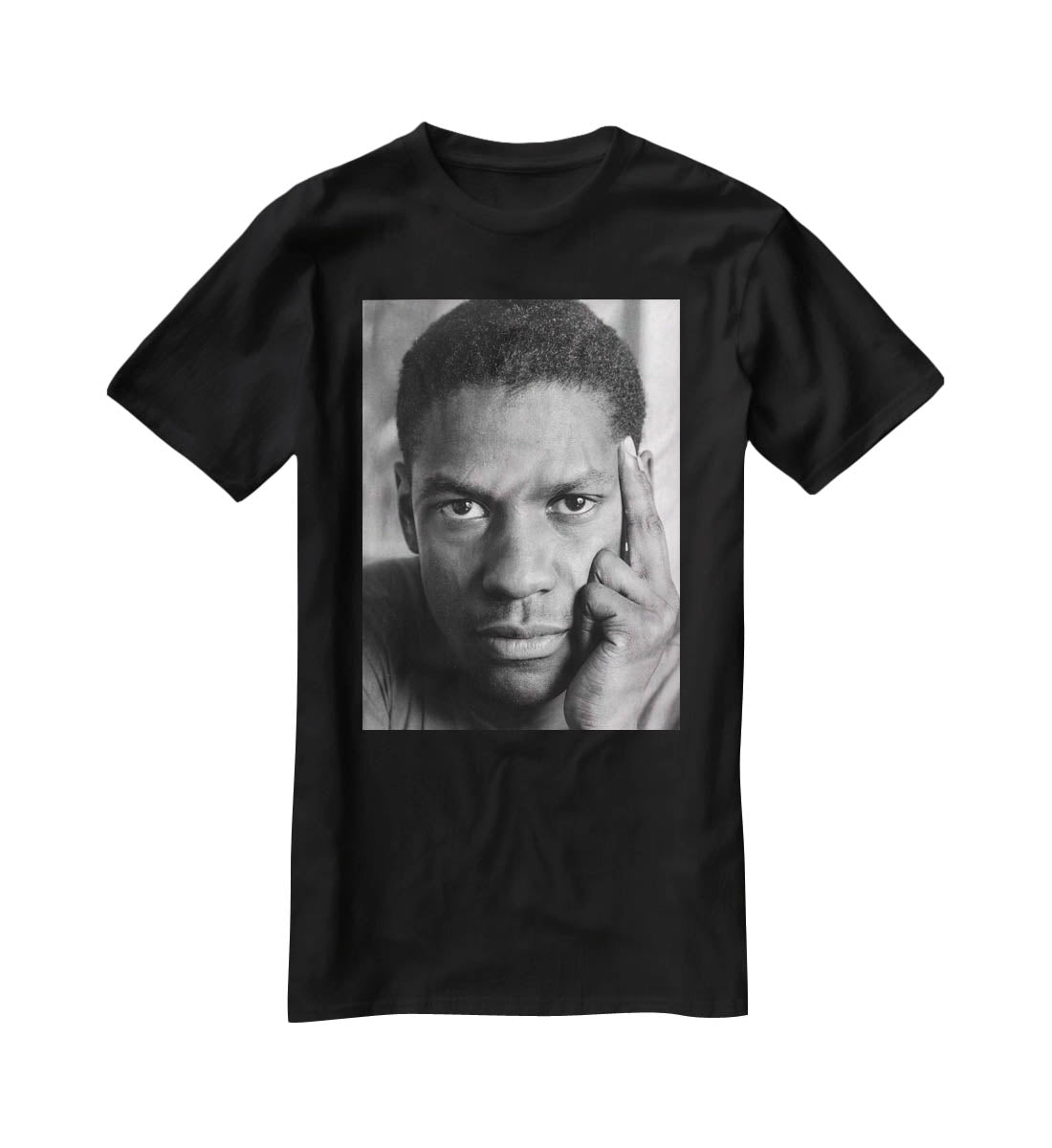 Denzel Washington T-Shirt - Canvas Art Rocks - 1