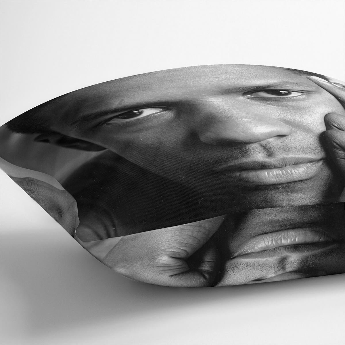 Denzel Washington Cushion - Canvas Art Rocks - 3