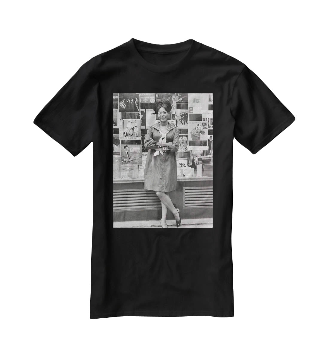 Dionne Warwick shopping T-Shirt - Canvas Art Rocks - 1