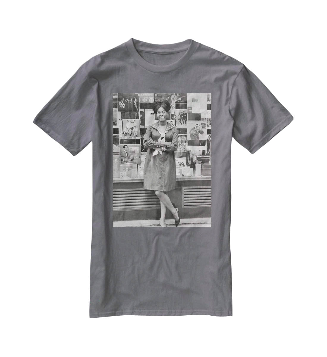 Dionne Warwick shopping T-Shirt - Canvas Art Rocks - 3