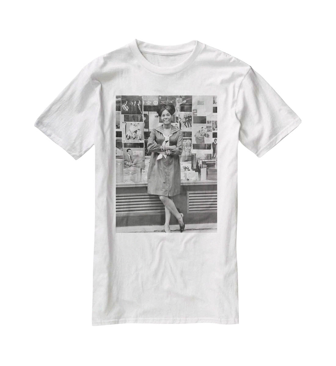 Dionne Warwick shopping T-Shirt - Canvas Art Rocks - 5