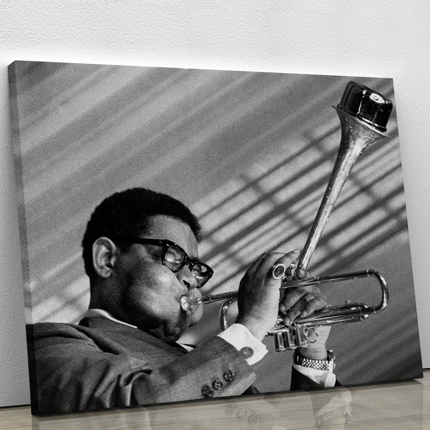 Dizzy Gillespie Canvas Print or Poster - Canvas Art Rocks - 1