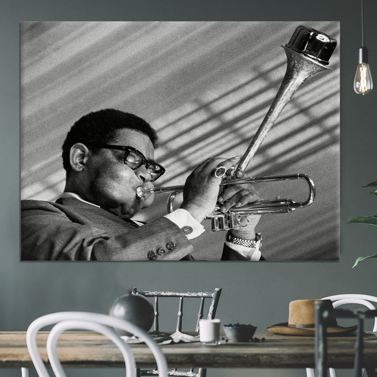 Dizzy Gillespie Canvas Print or Poster - Canvas Art Rocks - 3