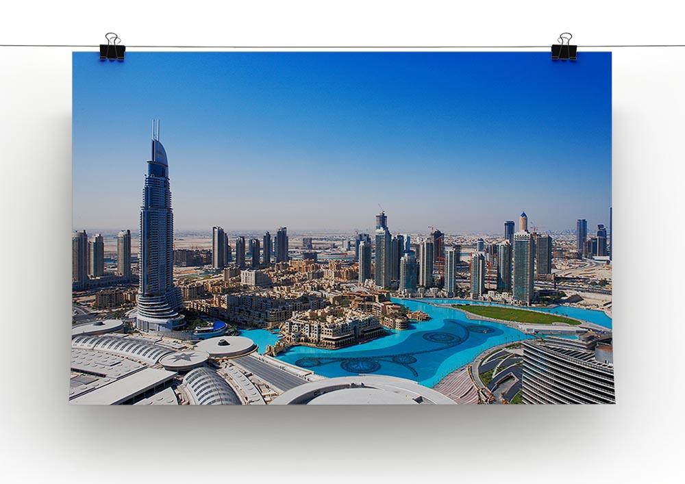 Downtown Dubai Canvas Print or Poster - Canvas Art Rocks - 2