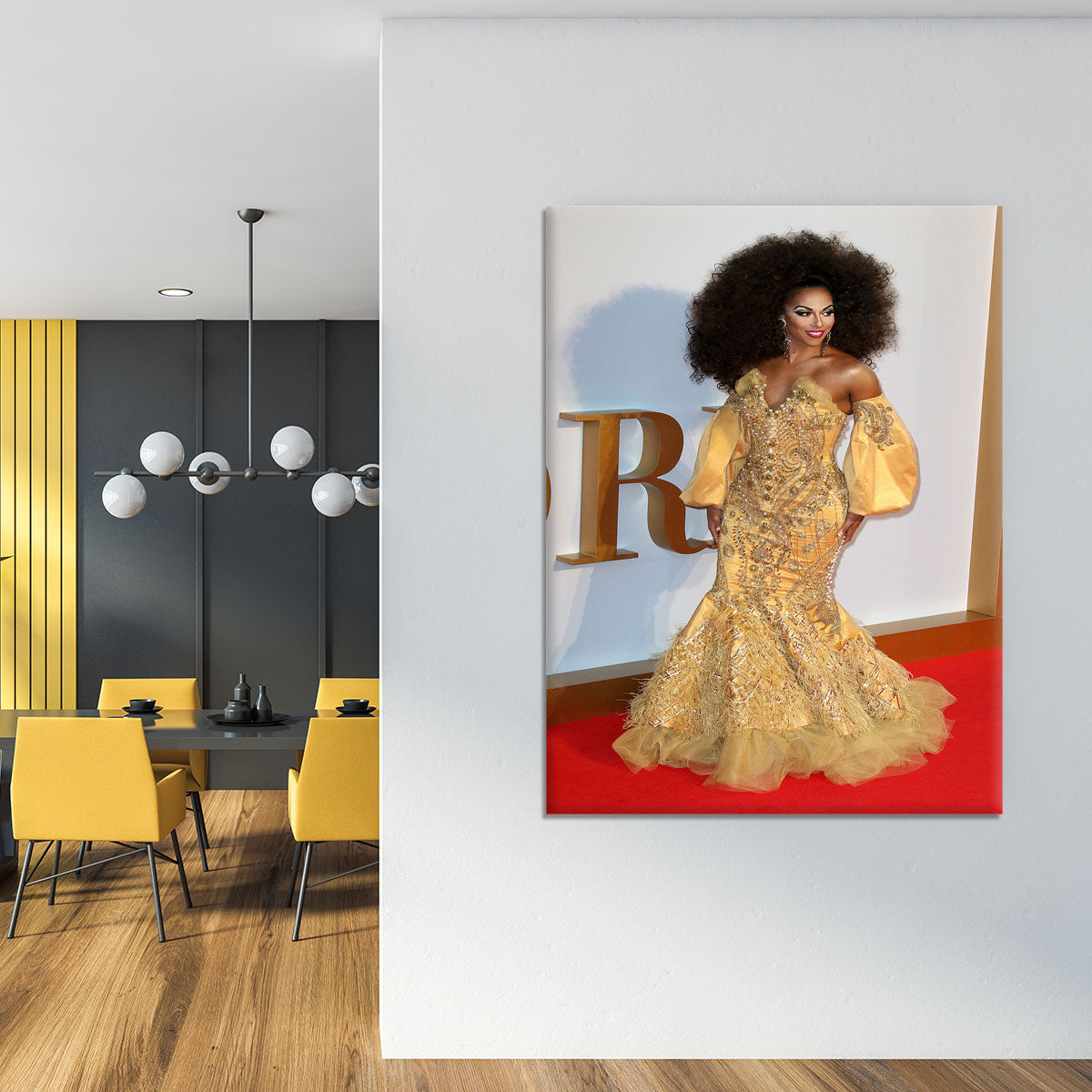 Drag Queen Shangela Laquifa Wadley Canvas Print or Poster - Canvas Art Rocks - 4