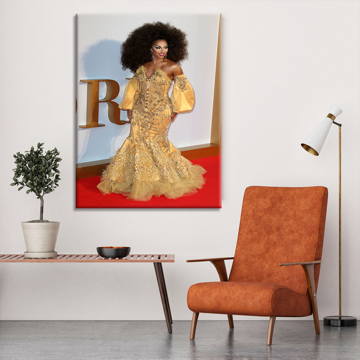 Drag Queen Shangela Laquifa Wadley Canvas Print or Poster - Canvas Art Rocks - 6