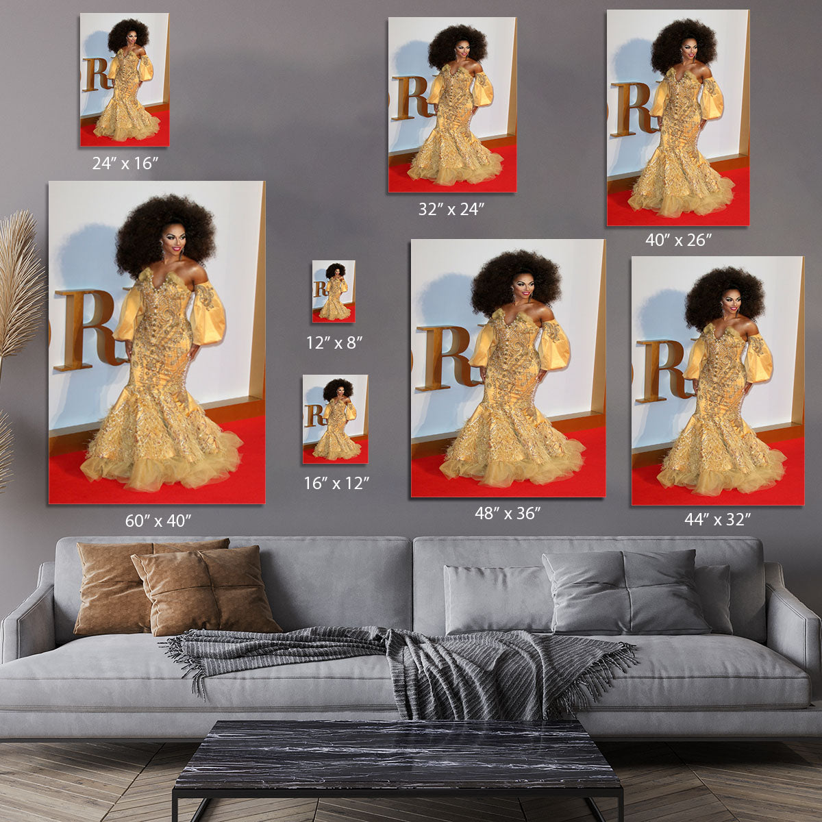 Drag Queen Shangela Laquifa Wadley Canvas Print or Poster - Canvas Art Rocks - 7
