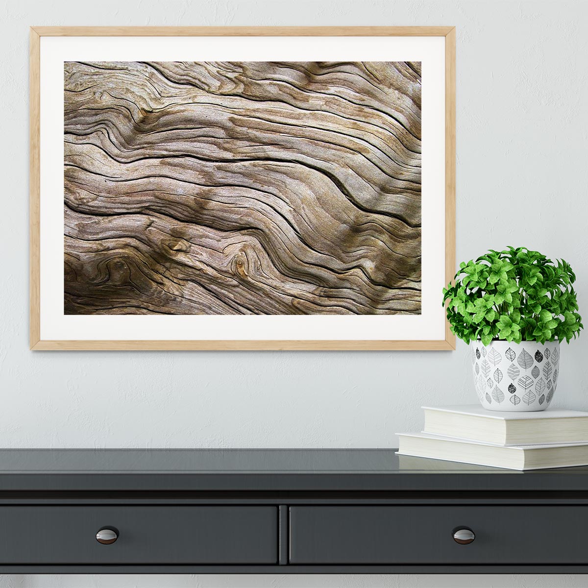 Driftwood Framed Print - Canvas Art Rocks - 3