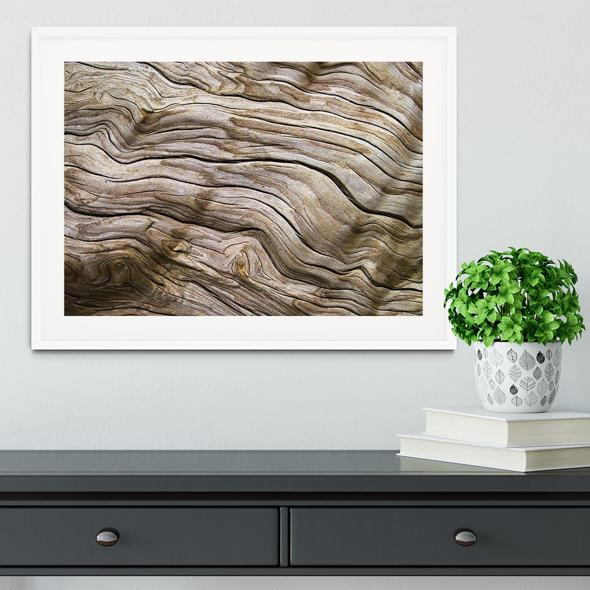 Driftwood Framed Print - Canvas Art Rocks - 5