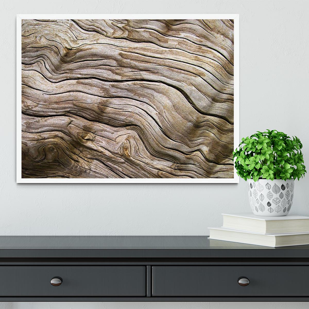 Driftwood Framed Print - Canvas Art Rocks -6
