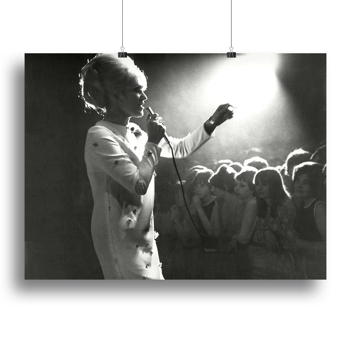 Dusty Springfield in the light Canvas Print or Poster - Canvas Art Rocks - 2
