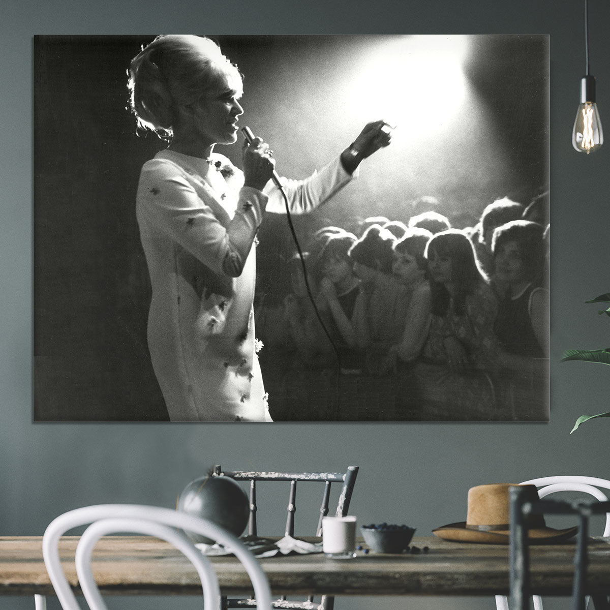 Dusty Springfield in the light Canvas Print or Poster - Canvas Art Rocks - 3