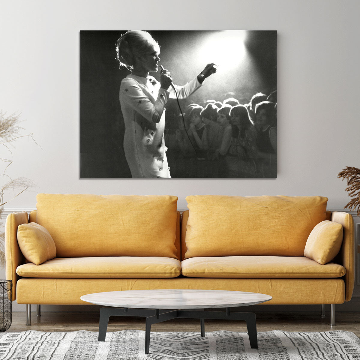 Dusty Springfield in the light Canvas Print or Poster - Canvas Art Rocks - 4