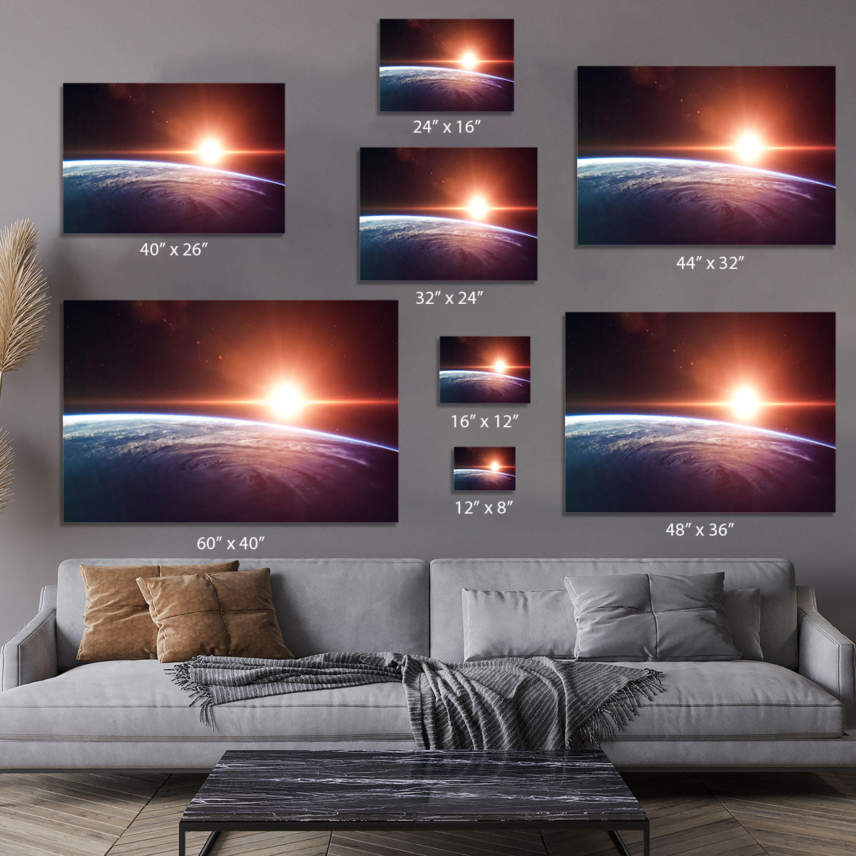 Earth Sunrise Canvas Print or Poster - Canvas Art Rocks - 7