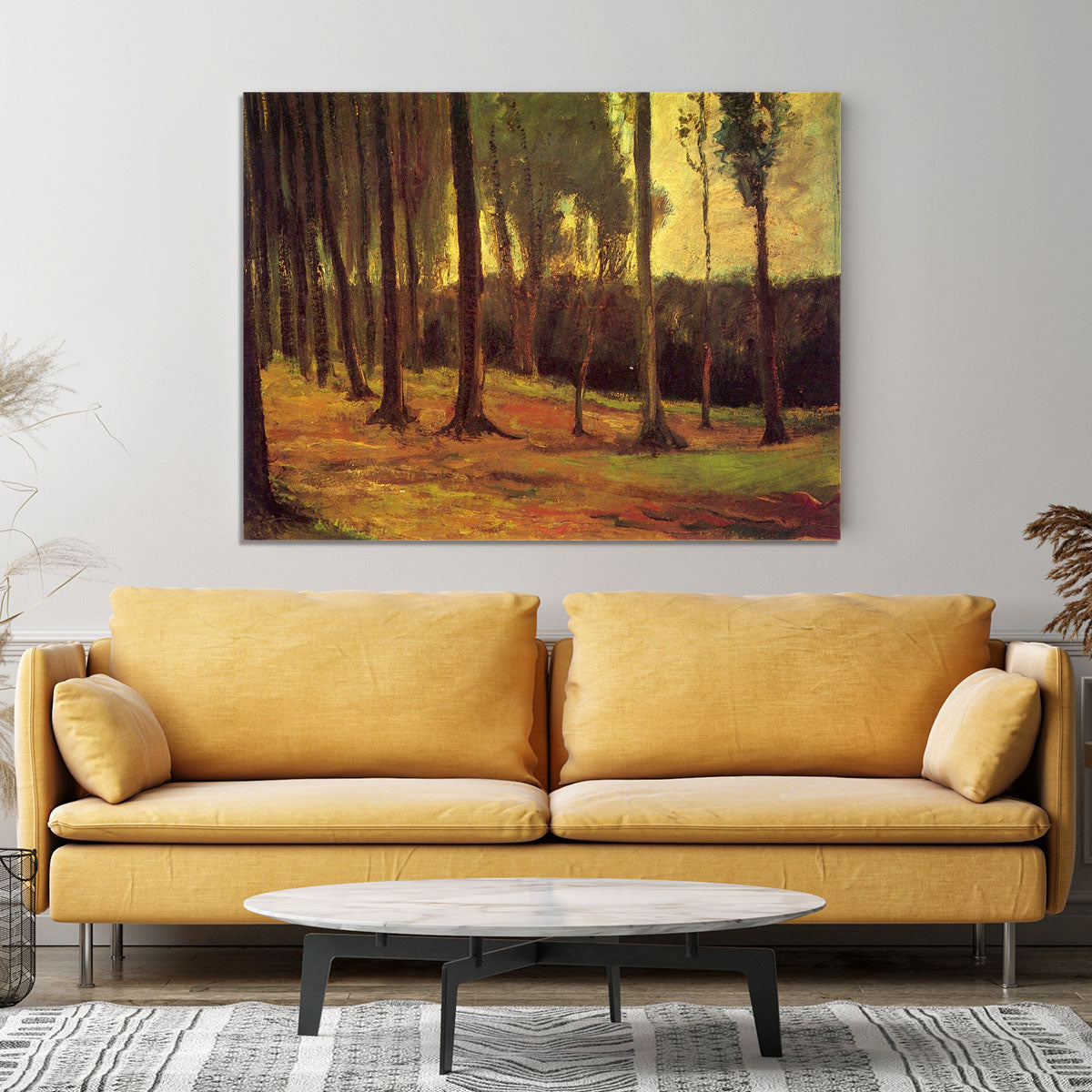 Edge of a Wood by Van Gogh Canvas Print or Poster - Canvas Art Rocks - 4