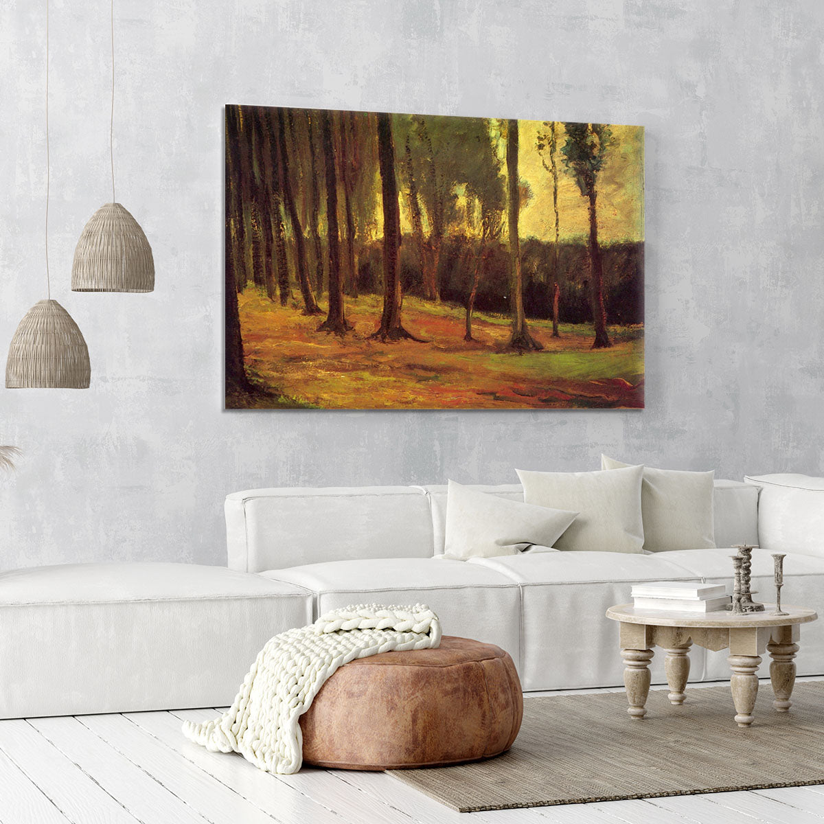 Edge of a Wood by Van Gogh Canvas Print or Poster - Canvas Art Rocks - 6