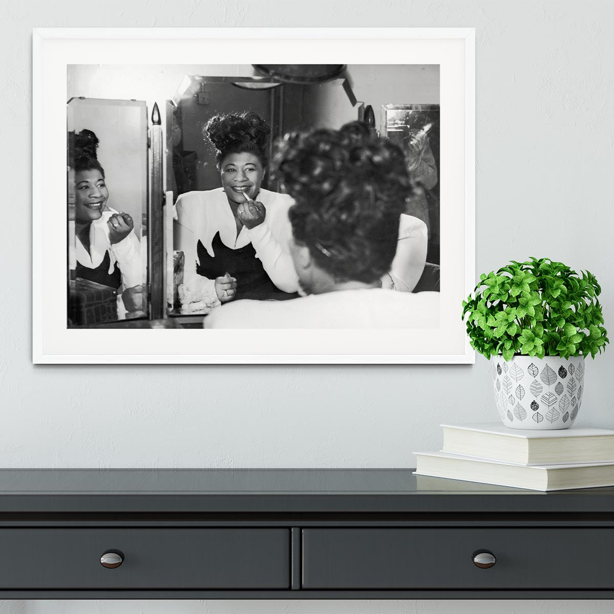 Ella Fitzgerald 2 Framed Print - Canvas Art Rocks - 5