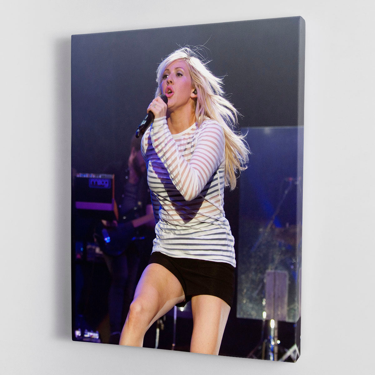 Ellie Goulding on stage Canvas Print or Poster - Canvas Art Rocks - 1