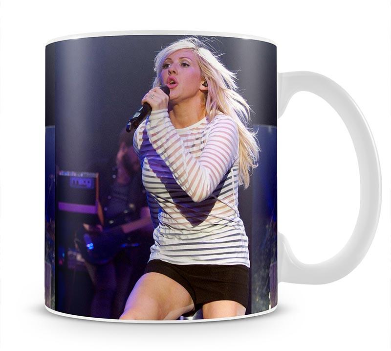 Ellie Goulding on stage Mug - Canvas Art Rocks - 1