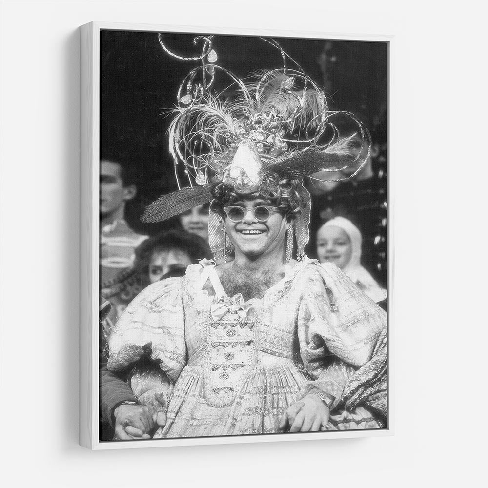 Elton John as a panto dame HD Metal Print - Canvas Art Rocks - 7