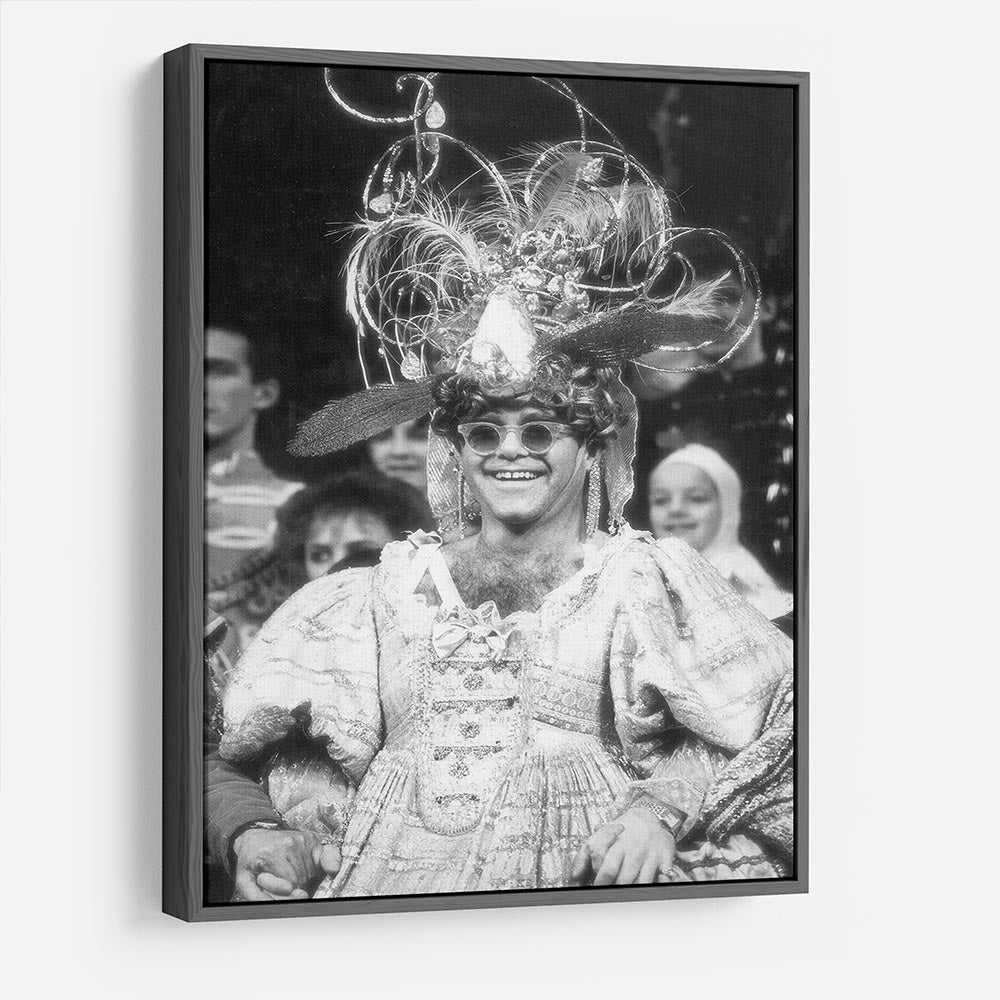 Elton John as a panto dame HD Metal Print - Canvas Art Rocks - 9