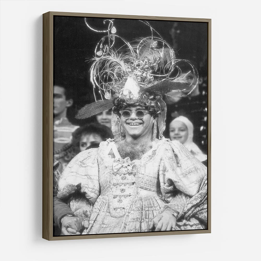 Elton John as a panto dame HD Metal Print - Canvas Art Rocks - 10